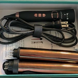 Black and Rose Gold Head Kandy Knock Out Wand